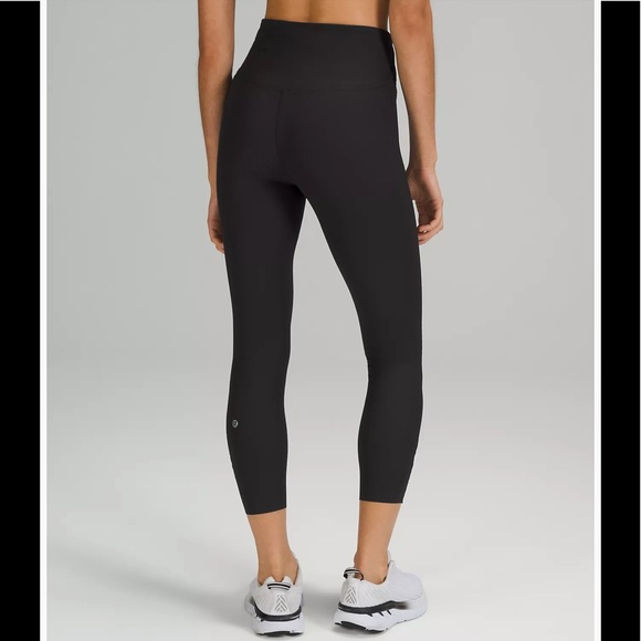 NWT lululemon Base Pace High-Rise Tight 23" 
Ribbed Nulux - Picture 3 of 7